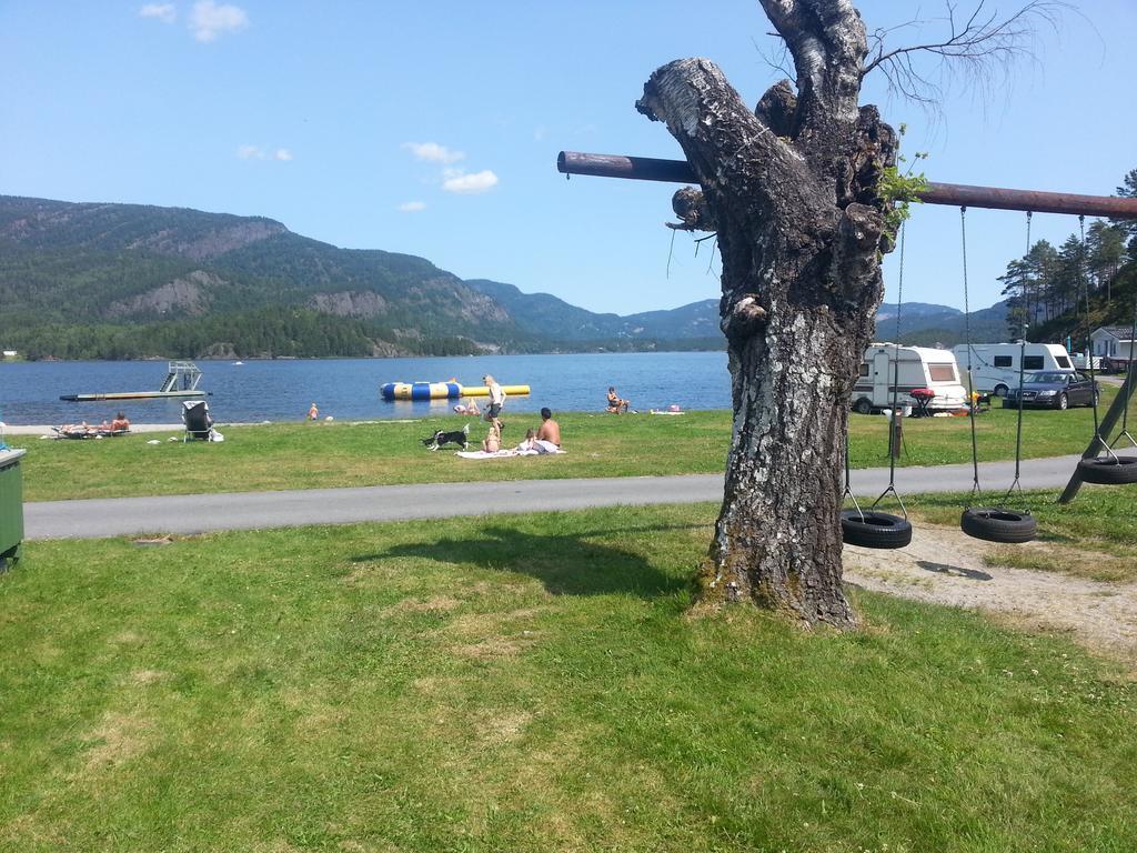 Garvikstrondi Camping Seljord Exterior foto